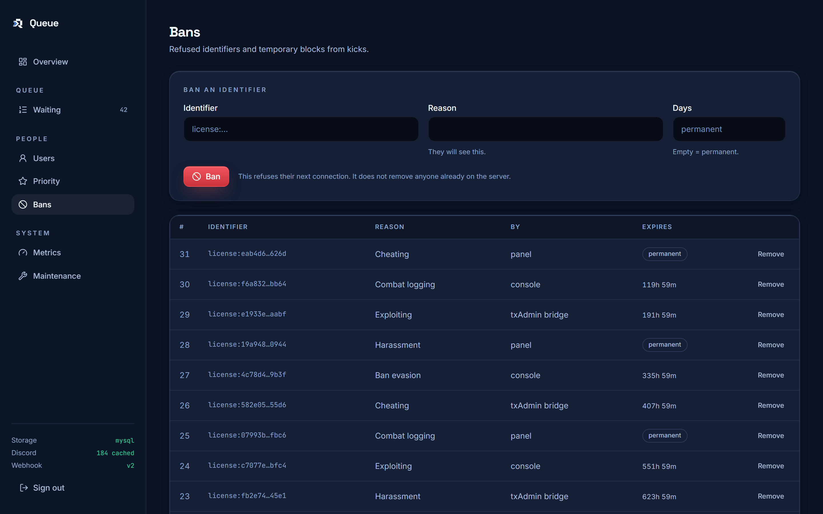 Rivo Queue